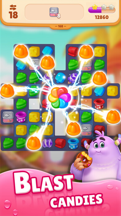 Emulate iPhone app Sweet Crunch: Match 3 Games using MyAndroid Emulate iPhone app Sweet Crunch: Match 3 Games using MyAndroid