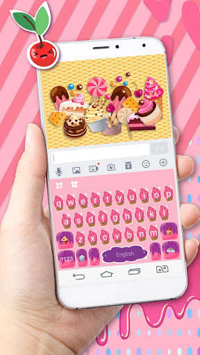 Emulate Android APK Sweet Cupcake Keyboard Theme