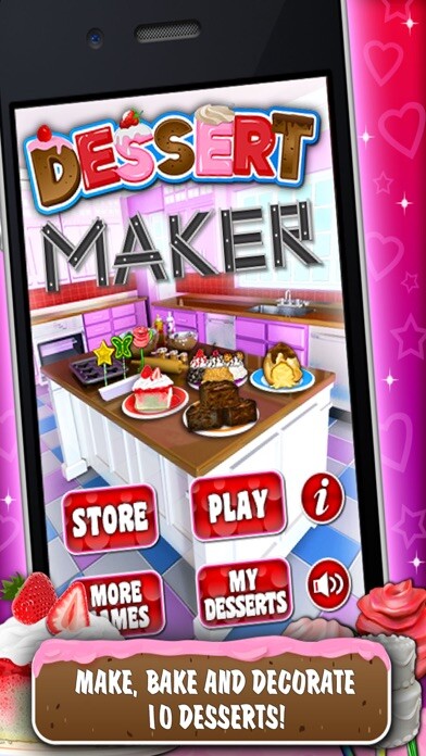 Emulate iPhone app Sweet Dessert Maker Games using MyAndroid Emulate iPhone app Sweet Dessert Maker Games using MyAndroid
