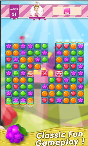 Run android online APK Sweet Fruit Candy Mania from MyAndroid or emulate Sweet Fruit Candy Mania using MyAndroid