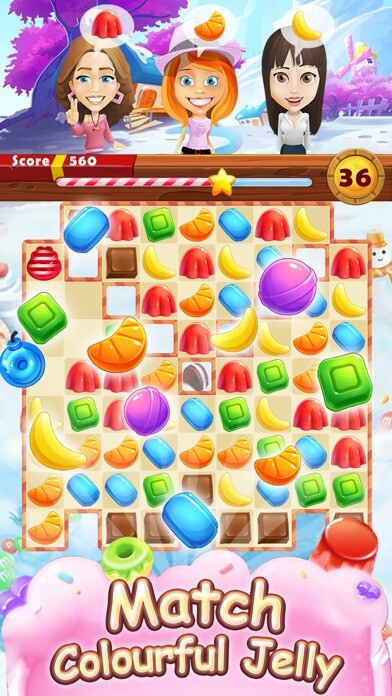Emulate iPhone app Sweet Jelly Paradise: Match & Serve using MyAndroid Emulate iPhone app Sweet Jelly Paradise: Match & Serve using MyAndroid