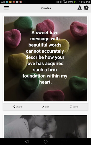 Emulate Android APK Sweet Love Words Emulate Android APK Sweet Love Words