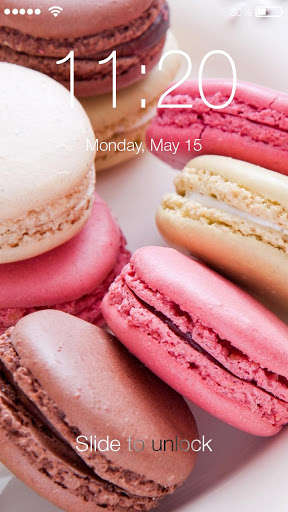 Emulate Android APK Sweet Macaron Screen Lock