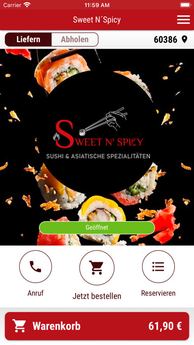 Emulate iPhone app Sweet N Spicy using MyAndroid Emulate iPhone app Sweet N Spicy using MyAndroid
