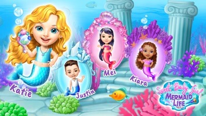 Emulate iPhone app Sweet Olivia Mermaid Life using MyAndroid