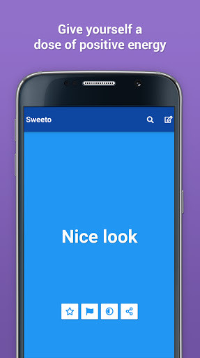Run android online APK Sweeto - Share Compliments from MyAndroid or emulate Sweeto - Share Compliments using MyAndroid