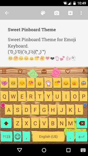 Emulate Android APK Sweet Pinboard Emoji Keyboard Emulate Android APK Sweet Pinboard Emoji Keyboard