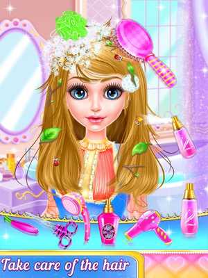 Emulate Android APK Sweet Princess Hair Stylist