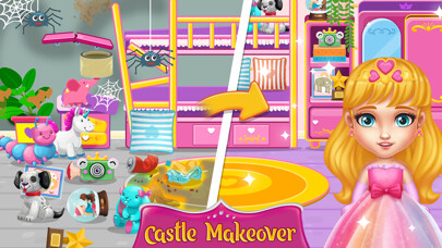 Emulate iPhone app Sweet Princess World For Girls using MyAndroid