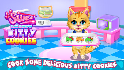 Emulate iPhone app Sweet Rainbow Kitty Cookies using MyAndroid