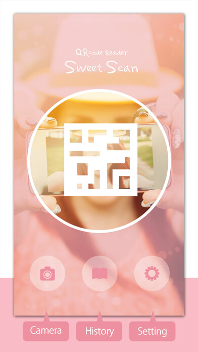 Emulate iPhone app sweet scan - cute qr code reader - using MyAndroid Emulate iPhone app sweet scan - cute qr code reader - using MyAndroid