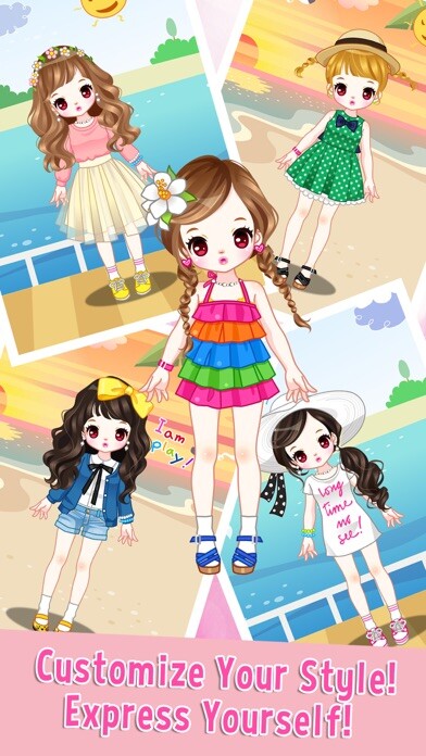 Emulate iPhone app Sweet Summer Girl - Beach Dress Up,Anime Kids Game using MyAndroid Emulate iPhone app Sweet Summer Girl - Beach Dress Up,Anime Kids Game using MyAndroid