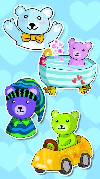 Emulate iPhone app Sweet Teddy Bear Stickers using MyAndroid Emulate iPhone app Sweet Teddy Bear Stickers using MyAndroid