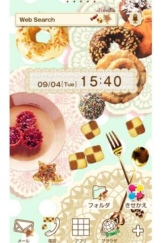 Emulate Android APK Sweet Time Wallpaper Theme