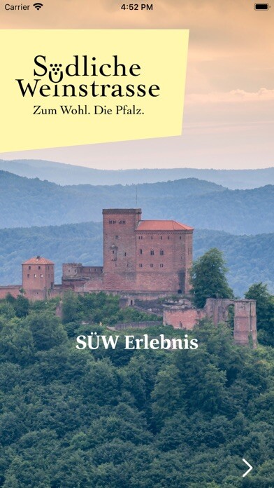Emulate iPhone app SW Erlebnis, Pfalz using MyAndroid