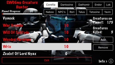 Emulate iPhone app SWGEmu Creature Hunter using MyAndroid Emulate iPhone app SWGEmu Creature Hunter using MyAndroid