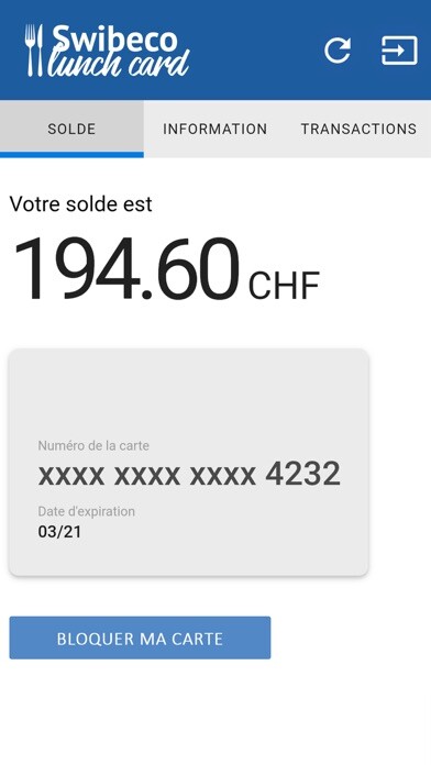 Emulate iPhone app SwibecoLunchCard using MyAndroid Emulate iPhone app SwibecoLunchCard using MyAndroid