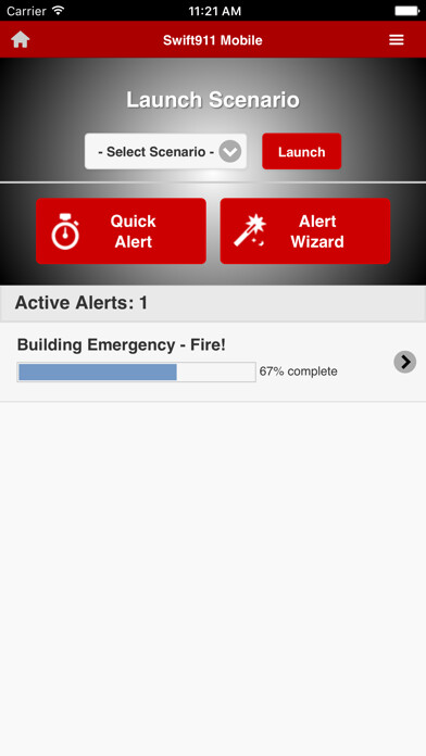 Emulate iPhone app Swift911 Mobile using MyAndroid Emulate iPhone app Swift911 Mobile using MyAndroid