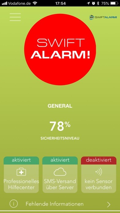 Emulate iPhone app SwiftAlarm! SOS using MyAndroid Emulate iPhone app SwiftAlarm! SOS using MyAndroid