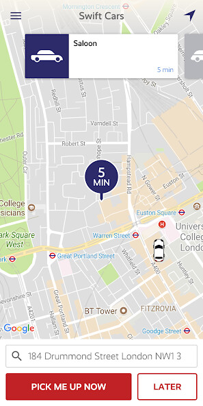 Run android online APK Swift Cars London Minicabs from MyAndroid or emulate Swift Cars London Minicabs using MyAndroid