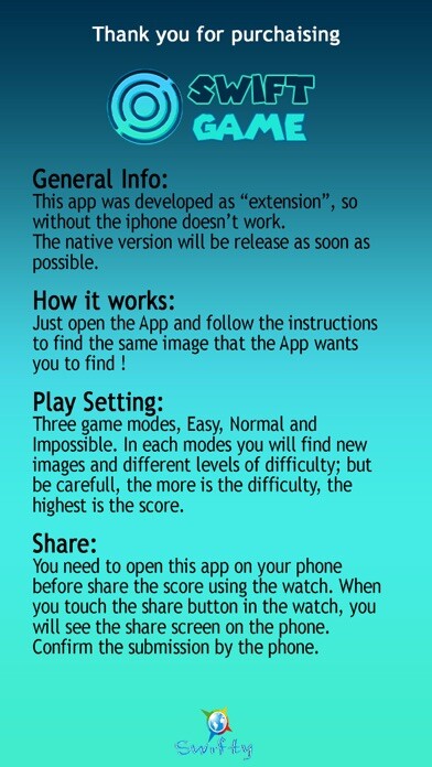 Emulate iPhone app Swift Game! using MyAndroid