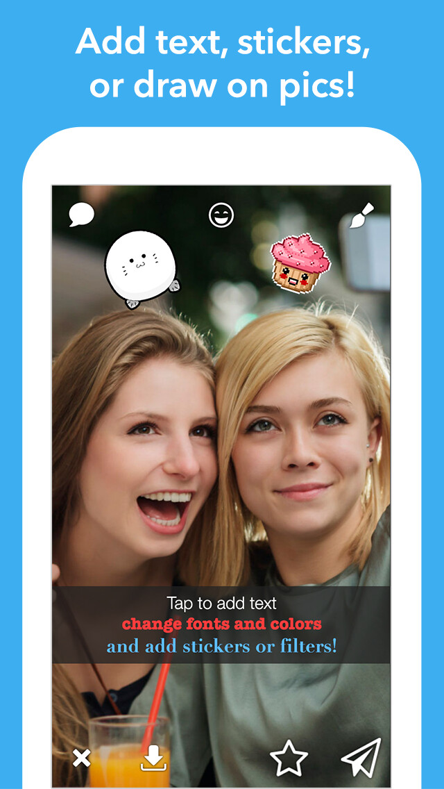 Emulate iPhone app SwiftPic - Group Photo Chats! using MyAndroid Emulate iPhone app SwiftPic - Group Photo Chats! using MyAndroid