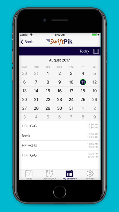 Emulate iPhone app Swift Pik using MyAndroid