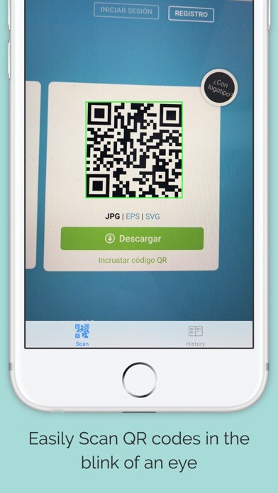 Emulate iPhone app SwiftQR using MyAndroid