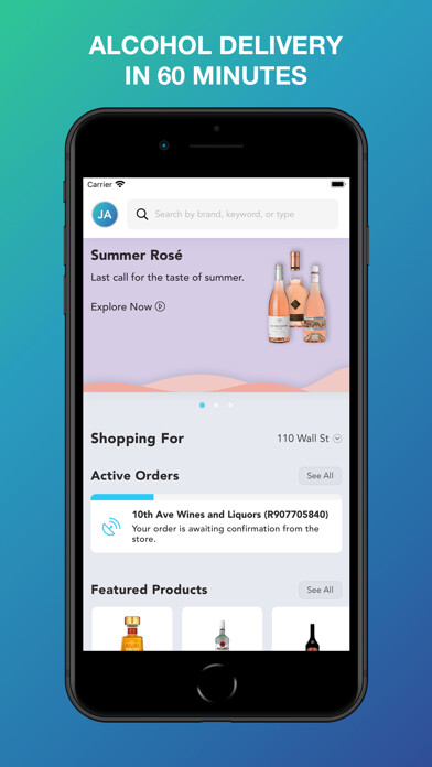 Emulate iPhone app Swill - Local Alcohol Delivery using MyAndroid Emulate iPhone app Swill - Local Alcohol Delivery using MyAndroid