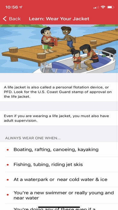Emulate iPhone app Swim by American Red Cross using MyAndroid Emulate iPhone app Swim by American Red Cross using MyAndroid