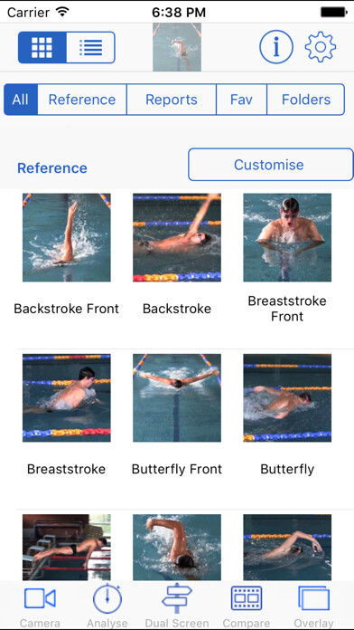 Emulate iPhone app Swim Coach Plus HD using MyAndroid