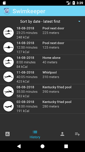 Run android online APK Swimkeeper from MyAndroid or emulate Swimkeeper using MyAndroid
