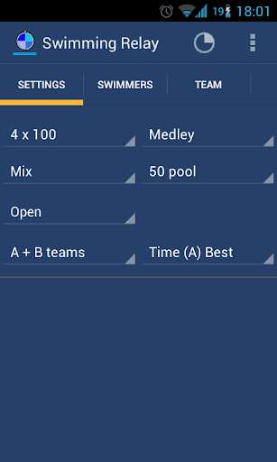 Run android online APK Swimming Relay from MyAndroid or emulate Swimming Relay using MyAndroid