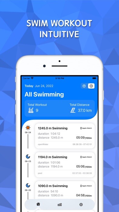 Emulate iPhone app SwimOK - Help Improve Swim using MyAndroid Emulate iPhone app SwimOK - Help Improve Swim using MyAndroid