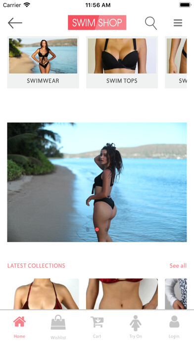 Emulate iPhone app SwimShop using MyAndroid Emulate iPhone app SwimShop using MyAndroid
