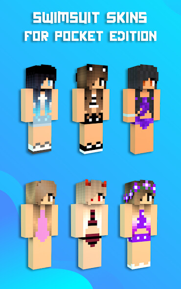 Run android online APK Swimsuit Skins from MyAndroid or emulate Swimsuit Skins using MyAndroid
