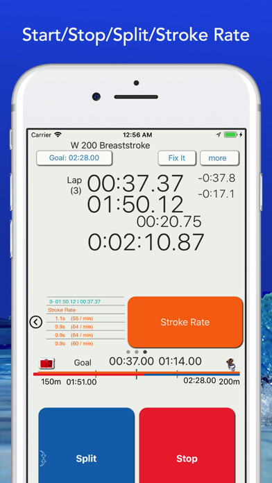 Emulate iPhone app SwimToolz StopWatch using MyAndroid Emulate iPhone app SwimToolz StopWatch using MyAndroid