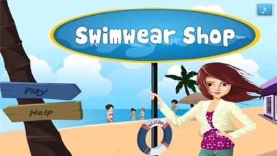Emulate iPhone app Swimwear Shop using MyAndroid