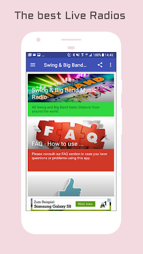Run android online APK Swing & Big Band Music Radio from MyAndroid or emulate Swing & Big Band Music Radio using MyAndroid