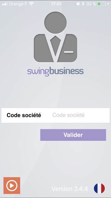 Emulate iPhone app SwingBusinessV3 using MyAndroid