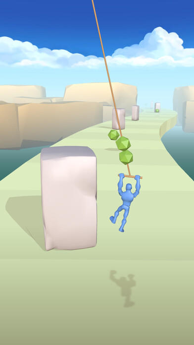 Emulate iPhone app Swing Canyon using MyAndroid
