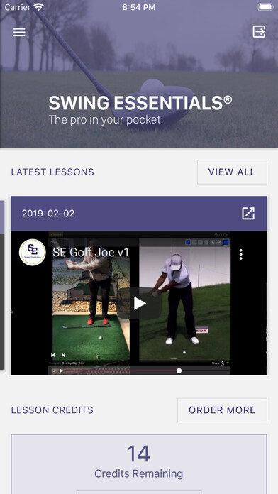 Emulate iPhone app Swing Essentials Golf App using MyAndroid Emulate iPhone app Swing Essentials Golf App using MyAndroid