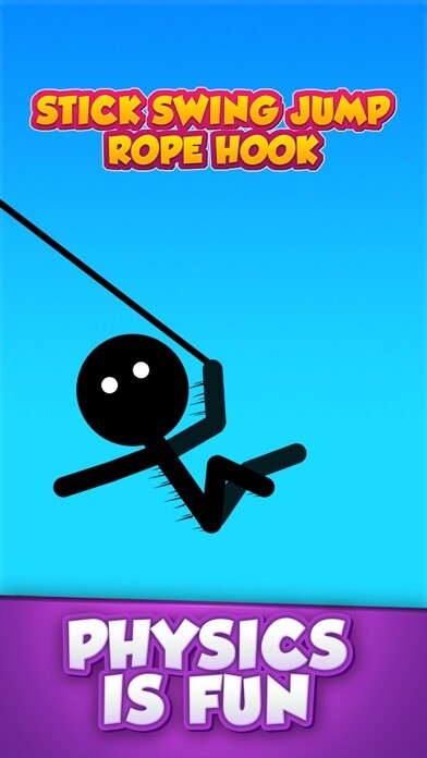 Emulate iPhone app Swing Jump Rope Stick Hook using MyAndroid Emulate iPhone app Swing Jump Rope Stick Hook using MyAndroid