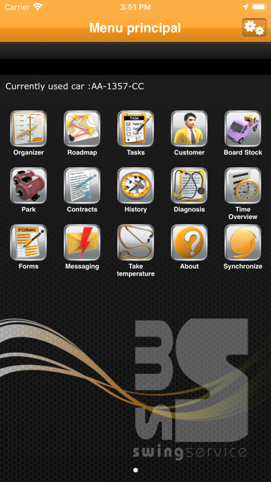 Emulate iPhone app SwingServiceV3 using MyAndroid