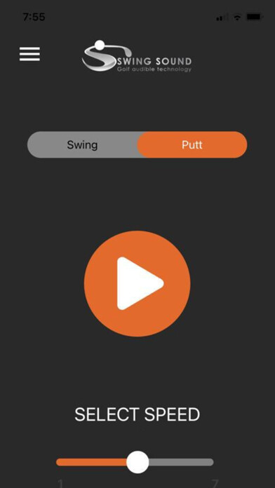 Emulate iPhone app SwingSound Golf using MyAndroid Emulate iPhone app SwingSound Golf using MyAndroid