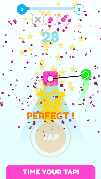 Emulate iPhone app Swingy Ball! using MyAndroid