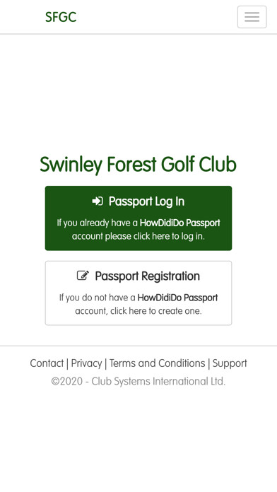 Emulate iPhone app Swinley Forest Golf Club using MyAndroid Emulate iPhone app Swinley Forest Golf Club using MyAndroid