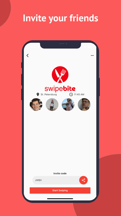 Emulate iPhone app Swipebite: Decide where to eat using MyAndroid Emulate iPhone app Swipebite: Decide where to eat using MyAndroid