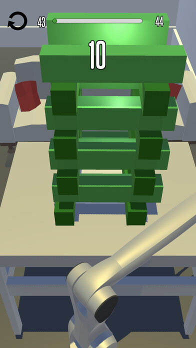 Emulate iPhone app Swipe Blocks 3D using MyAndroid Emulate iPhone app Swipe Blocks 3D using MyAndroid