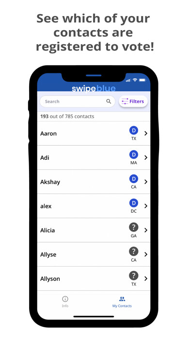 Run android online APK SwipeBlue to Elect Democrats! from MyAndroid or emulate SwipeBlue to Elect Democrats! using MyAndroid Run android online APK SwipeBlue to Elect Democrats! from MyAndroid or emulate SwipeBlue to Elect Democrats! using MyAndroid